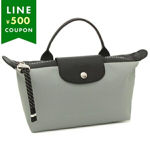 ロンシャン ポーチ ル プリアージュ エナジー ミニバッグ ハンドル付き ブルー レディース LON...