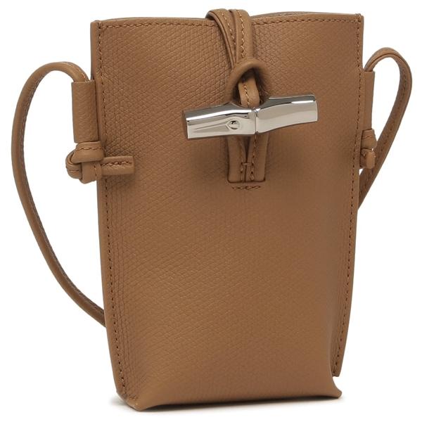 ロンシャン ショルダーバッグ ロゾ フォンポーチ ミニバッグ ブラウン レディース LONGCHAM...