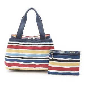 レスポートサック バッグ LESPORTSAC 7887 D226 トートバッグ モリー MOLLY カバナストライプ Cabana Stripe 201305