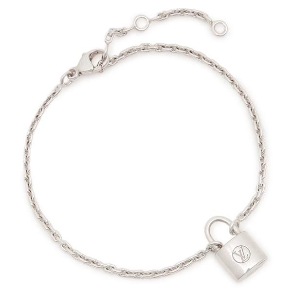 ルイヴィトン ブレスレット シルバー ロックイット パドロック 南京錠 シルバー レディース LOU...