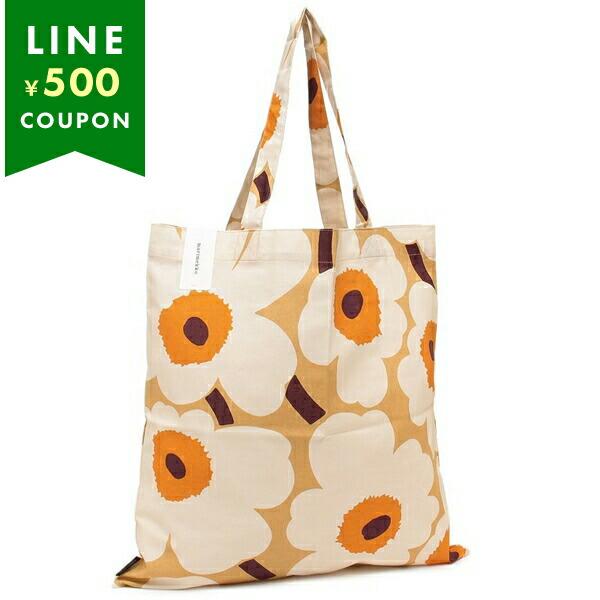 マリメッコ トートバッグ ピエ二 ウニッコ ベージュ レディース MARIMEKKO 074583 ...