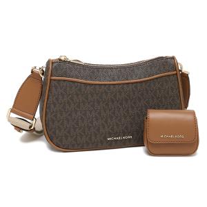 マイケルコース ショルダーバッグ モノグラム AIRPODSケース ブラウン レディース MICHAEL KORS 32S3GJ6C8B 252｜axes