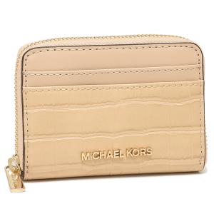 【P10％ ~5/13 9時】マイケルコース アウトレット コインケース ジェットセットトラベル ピンクベージュ レディース MICHAEL KORS 35T1GTVZ2E BUFF｜axes