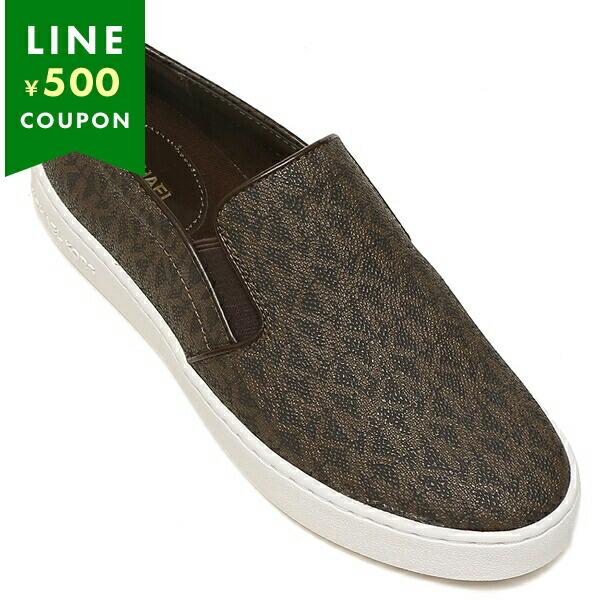 マイケルコース アウトレット スニーカー キートン ブラウン レディース MICHAEL KORS ...