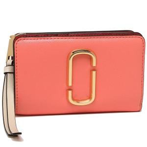 【20:00〜23:59までP10倍】 マークジェイコブス 折財布 レディース MARC JACOBS M0013356 686 ピンク マルチ