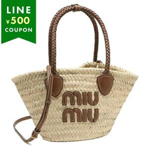miu MIUMIU ミュウミュウ かごバッグ 5BC125 2BVU レディース