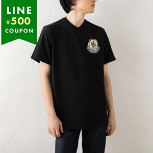 【人気デザイン】モンクレール　Tシャツ　トリコロール　ブラック　即完売　M 人気デザイン】モンクレール Tシャツ トリコロール ブラック 即
