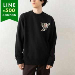 超美品 MONCLER ブラック スウェット MONCLER モンクレール トレーナー 8G00016 899V4 メンズ