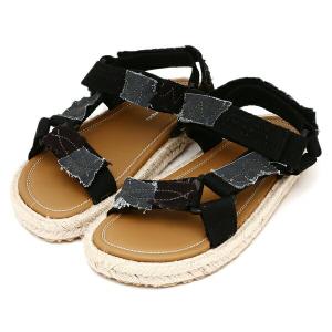 メゾンマルジェラ サンダル パッチワーク スポ...の詳細画像4