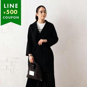 ’S Max Mara/マックスマーラ/ダークネイビー フード付きウールコート Max Mara（マックスマーラ） コート アガタ ネイビー レディース Max