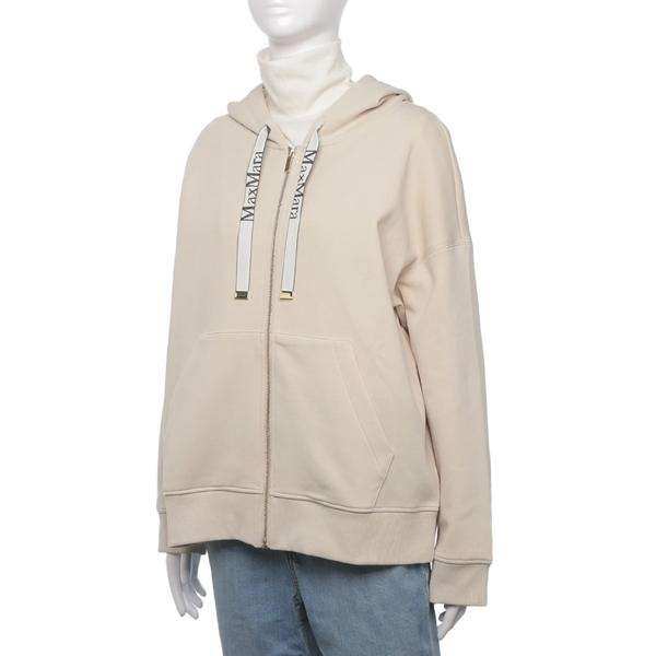 マックスマーラ パーカー フーディー エス マックスマーラ ジュール コットンジャー 長袖 ベージュ...