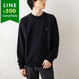 MAISON KITSUNE メゾンキツネ スウェットシャツ BOLD FOX HEAD PATCH