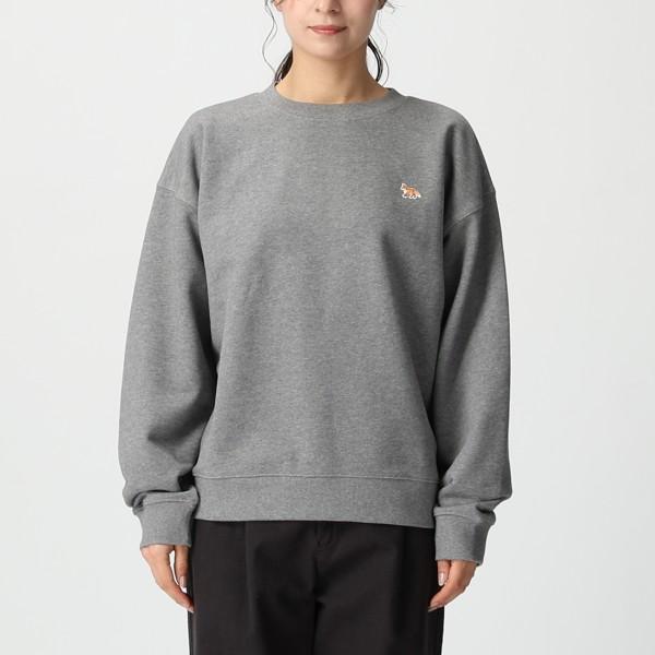 メゾンキツネ スウェット ベイビーフォックス グレー レディース MAISON KITSUNE PW...