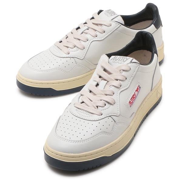 メゾンキツネ スニーカー メダリスト AUTRY オートリー コラボ ホワイト ネイビー メンズ M...