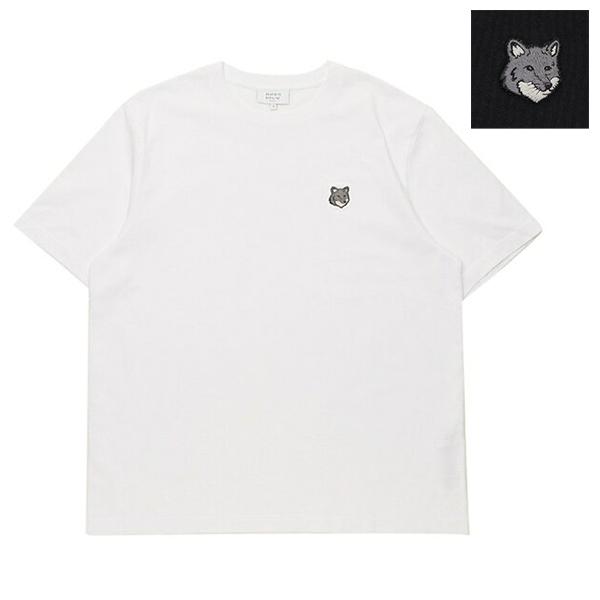 メゾンキツネ Tシャツ カットソー フォックスヘッド メンズ MAISON KITSUNE PM00...