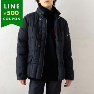 MOORER（ムーレー） 21AW ダウン メンズ VALENTE-KM BLU ネイビー