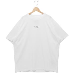 エムエムシックス メゾンマルジェラ Tシャツ カットソー ホワイト メンズ MM6 Maison Margiela SH0GC0017 S24312 100｜axes