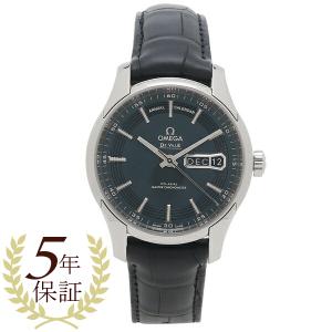 【P10％ ~5/13 9時】【5年保証】オメガ 時計 メンズ デ・ヴィル41mm コーアクシャル自動巻 ブラック 腕時計 ウォッチ OMEGA 433.33.41.22.03.001 レザー｜axes