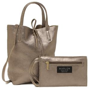 マーロン ハンドバッグ ショルダーバッグ ショッパーミニ ゴールド ブラウン レディース MARLON BS0006 L005｜AXES(アクセス)Yahoo!店