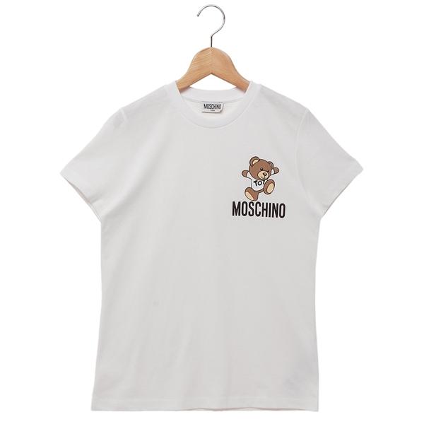 モスキーノ 子供服 Tシャツ カットソー ホワイト キッズ MOSCHINO HUM04K LAA0...