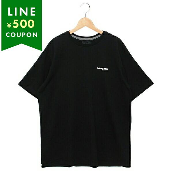 パタゴニア Tシャツ メンズ 半袖 P-6ロゴ レスポンシビリティー ブラック カットソー PATA...
