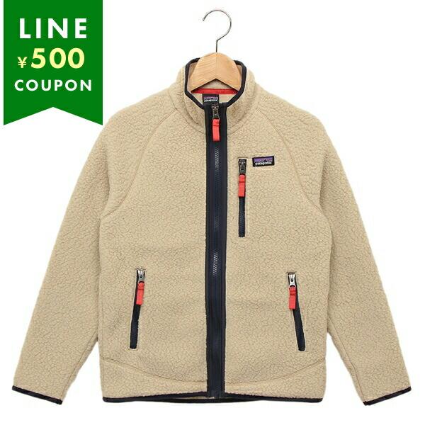 パタゴニア ベビー服 レトロ ジャケット ベージュ キッズ PATAGONIA ELKH