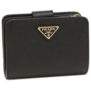 PRADA（プラダ） 二つ折り財布 サフィアーノ ミニ財布 レディース