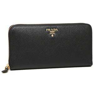 SAFFIANO（PRADA） プラダ 長財布 サフィアーノ レザー ジップ
