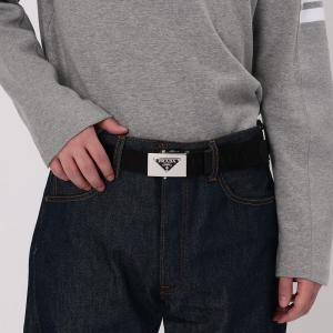 PRADA（プラダ） ベルト 2CN085 2DKF メンズ ロゴ ジャガード