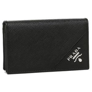 【美品】PRADA プラダ　サフィアーノ　カードケース　名刺入れ PRADA プラダ カードケース 名刺入れ サフィアーノ トライアン