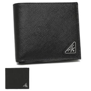 プラダ 二つ折り財布 サフィアーノ メンズ PRADA 2MO738 QHH QME