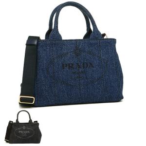 プラダ トートバッグ ショルダーバッグ カナパ デニム レディース PRADA 1BG439 AJ6｜axes