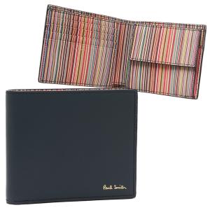 Paul Smith ポールスミス 二つ折り財布 ミニクーパー ストライプ Paul Smith ポールスミス 二つ折り財布 ミニクーパー ストライプ