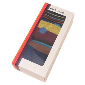 ポールスミス ソックス 靴下 マルチカラー メンズ PAUL SMITH M1ASOCK M3PNAV 47｜axes