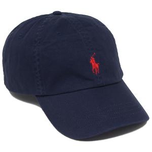 ポロラルフローレン 帽子 キャップ ネイビー レッド メンズ レディース ユニセックス RALPH LAUREN 710548524 NNR
