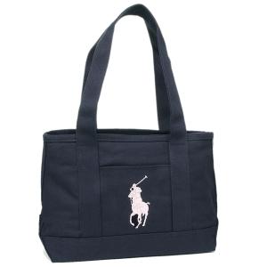 ポロ トートバッグ レディース POLO RALPH LAUREN RA100106 ネイビー ピンク