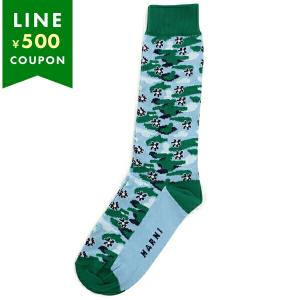 MARNI（マルニ） 靴下 ソックス ブルー マルチ レディース MARNI