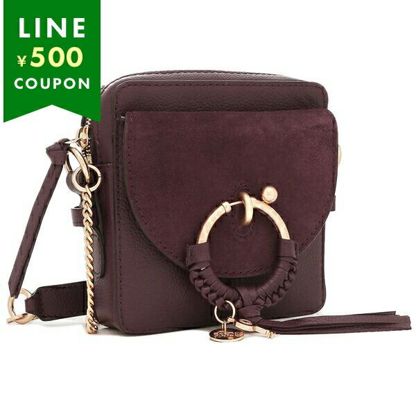 シーバイクロエ ショルダーバッグ ジョアン カメラバッグ クロスボディバッグ ワインレッド レディー...
