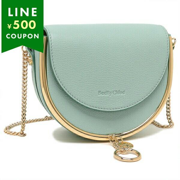シーバイクロエ ショルダーバッグ マラ ブルー レディース SEE BY CHLOE CHS24SS...