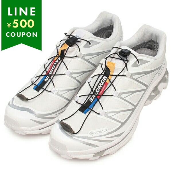 サロモン スニーカー エックスティー6 ゴアテックス GORE-TEX ホワイト メンズ SALOM...