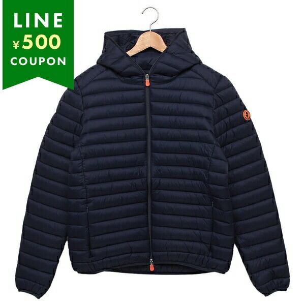 セーブザダック ダウンジャケット コート ドナルド ネイビー メンズ SAVE THE DUCK D...