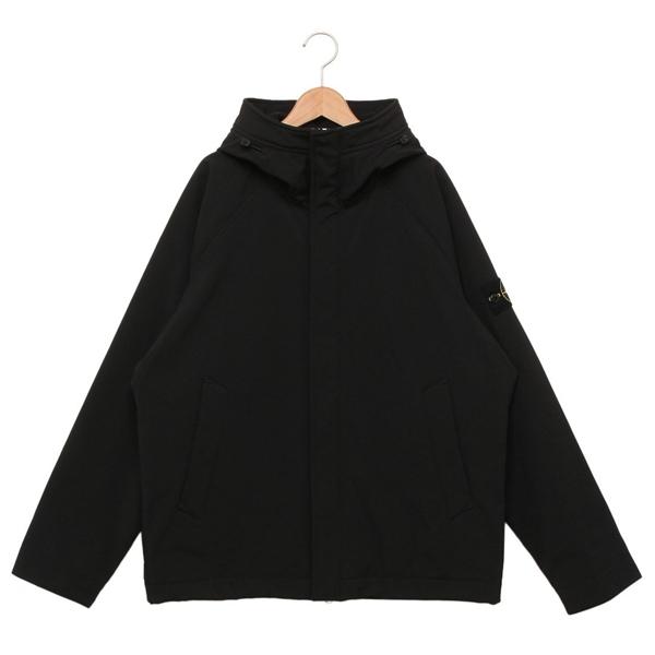 ストーンアイランド ジャケット ブルゾン COMPASSバッジ ブラック メンズ STONE ISL...
