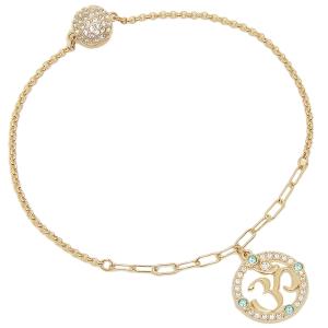 スワロフスキー ブレスレット アクセサリー レディース SWAROVSKI 5528717 ゴールド グリーン