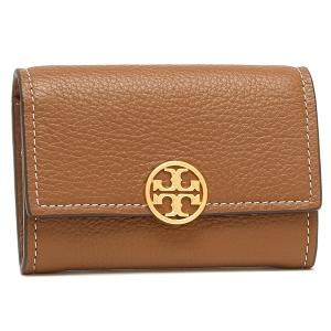 【P10％ 4/28 0時〜4/29 24時】トリーバーチ 三つ折り財布 ミラー ミニ財布 ブラウン レディース TORY BURCH 140910 905｜axes