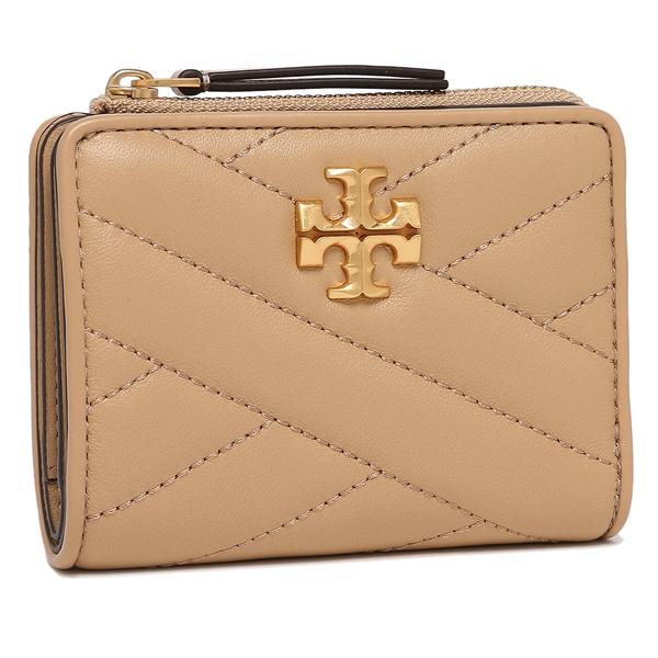 トリーバーチ 二つ折り財布 キラ ミニ財布 ベージュ レディース TORY BURCH 153121...