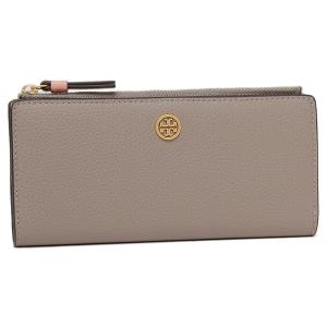 トリーバーチ 長財布 ウォーカー グレー ピンク レディース TORY BURCH 098