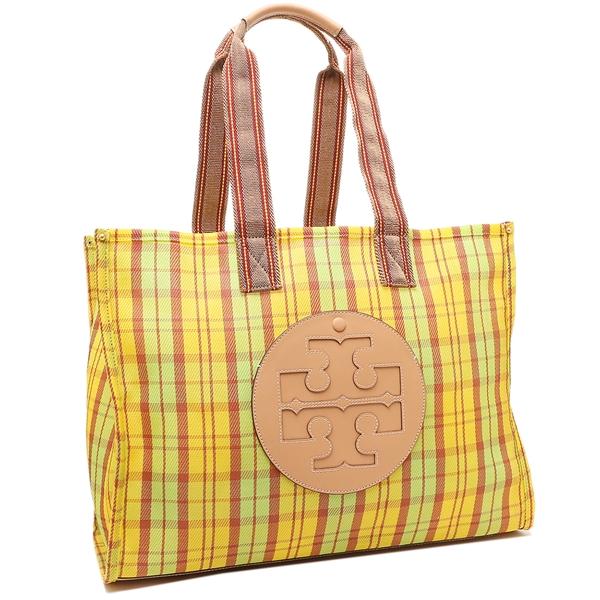 トリーバーチ アウトレット トートバッグ エラ イエロー マルチ レディース TORY BURCH ...