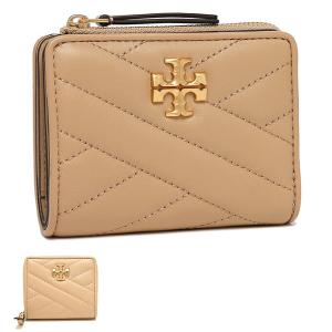 TORY BURCH 財布 キラ チャーム ダイヤモンドキルト ジップ