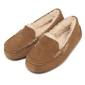 【P5％ 5/29 0時〜24時】アグ スリッポン デッキシューズ・モカシン アンスレー ブラウン レディース UGG 1106878 CHE｜axes