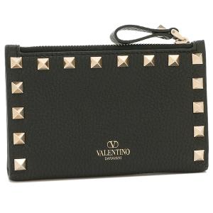 ヴァレンティノ カードケース フラグメントケース コインケース ミニ財布 ブラック レディース VALENTINO GARAVANI 2W0P0605 VSH 0NO｜axes